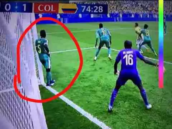 See What An African Player Did Yesterday In World Cup That Has Gone Viral (Photos)